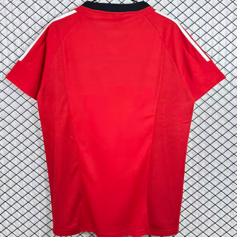jersey 2002/2004 leverkusen local manga corta versión fan retro