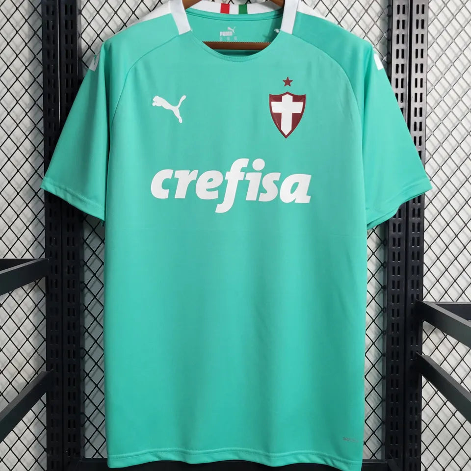 Jersey 2019/20 PalmeirasThird Tercero Manga corta Versión Fan Retro