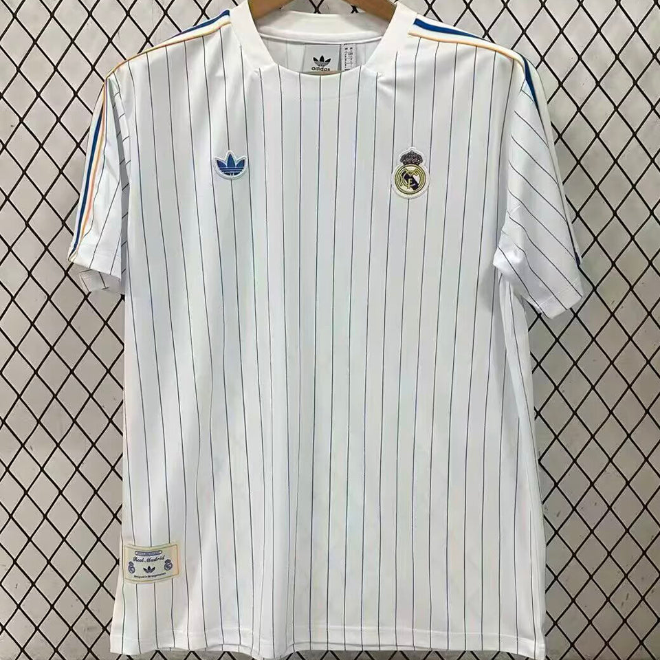jersey 2025/26 real madrid especial manga corta versión fan retro