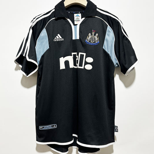 Jersey 2000/02 Newcastle Visitante Manga corta Versión Fan Retro
