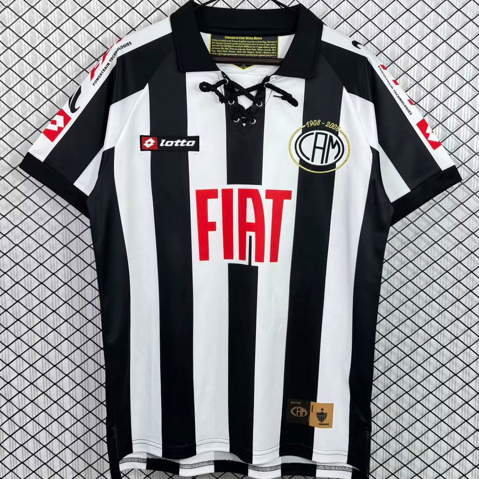 jersey 2008 at mineiro especial manga corta versión fan retro