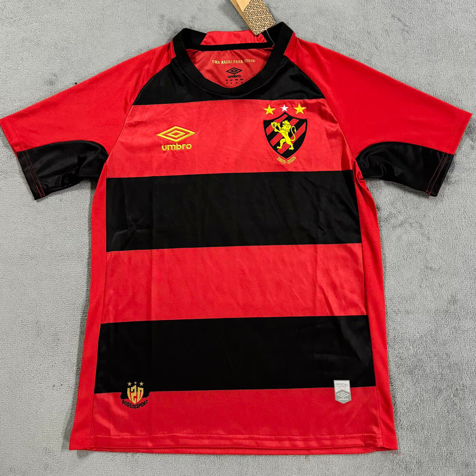 Jersey 2025/26 Sport Recife Local Manga corta Versión Fan