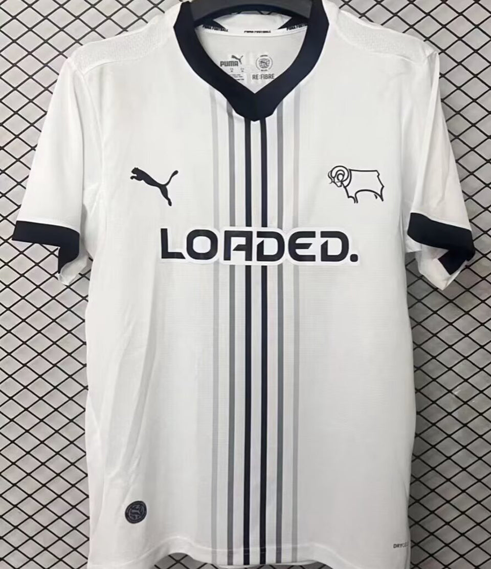 jersey 2026/27 derby county local manga corta versión fan