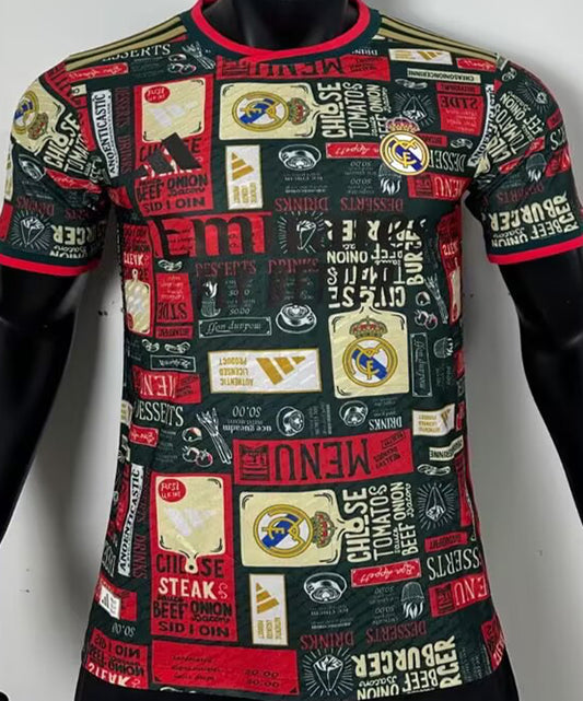Jersey 2025 Real Madrid Especial Manga corta Versión Jugador