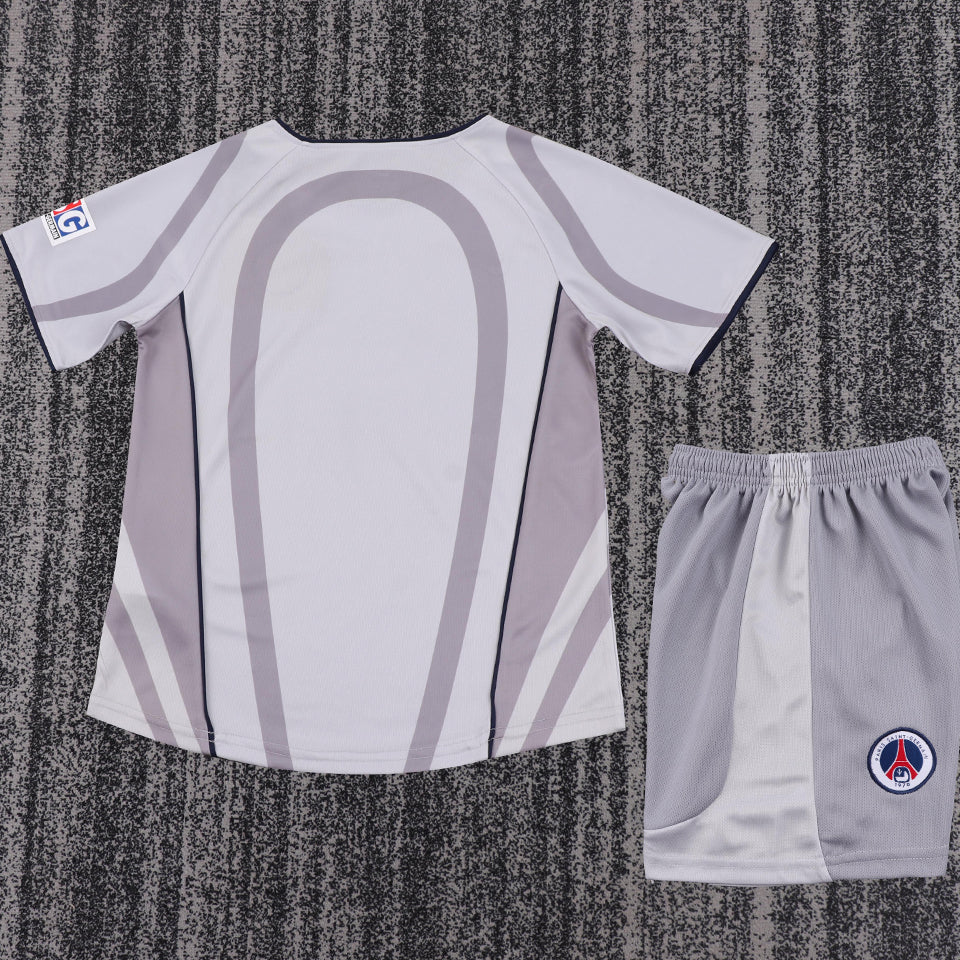 jersey 2001/2002 psg visitante manga corta niño retro