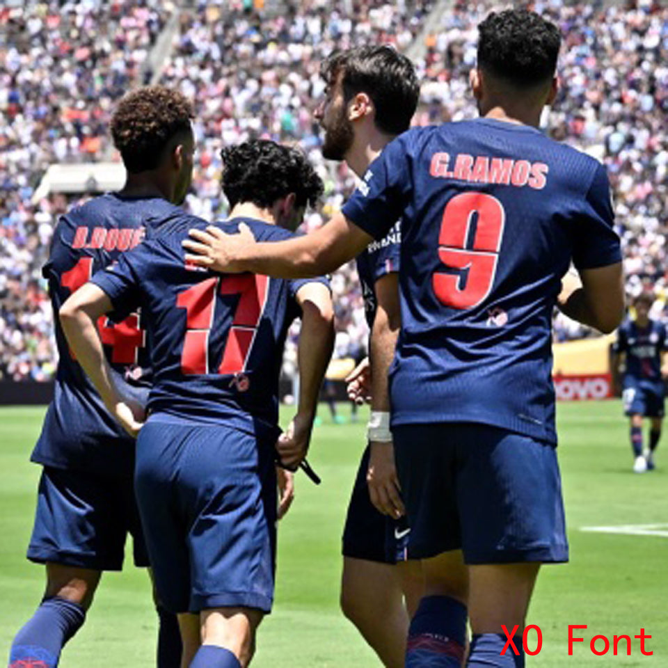 jersey 2025/26 psg local manga corta niño