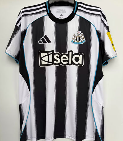 Jersey 2025/26 Newcastle Local Manga corta Versión Fan