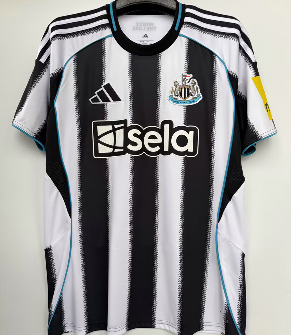 Jersey 2025/26 Newcastle Local Manga corta Versión Fan