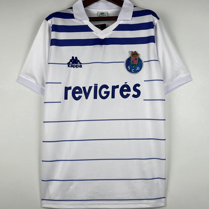 Jersey 1985/86 Porto Visitante Manga corta Versión Fan Retro
