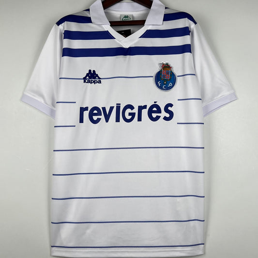 Jersey 1985/86 Porto Visitante Manga corta Versión Fan Retro