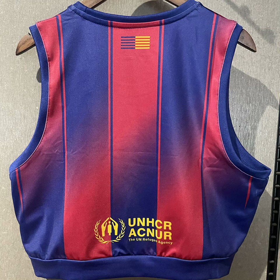 jersey 2025/26 barcelona local manga corta mujer