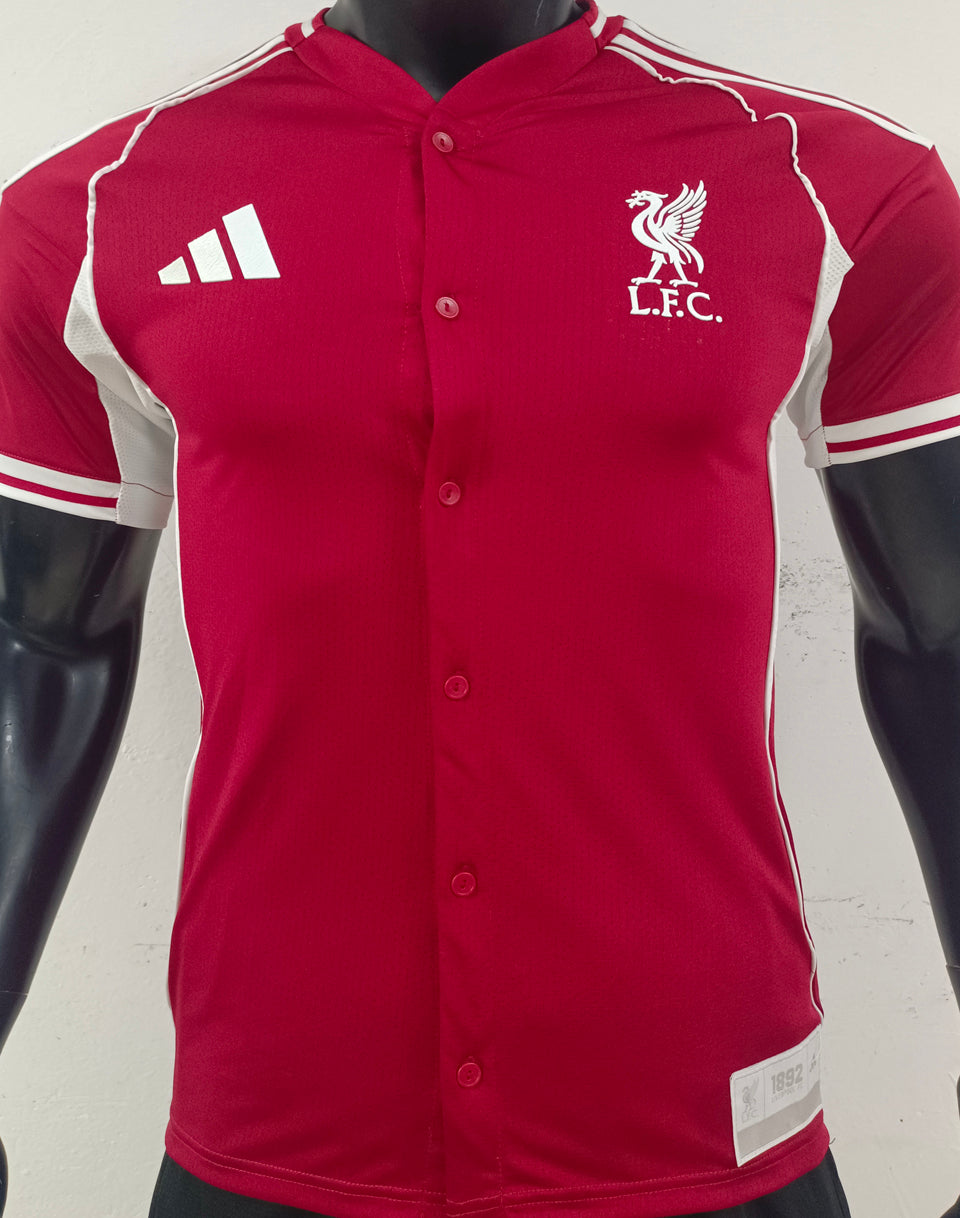 jersey 2025/26 liverpool especial manga corta versión jugador