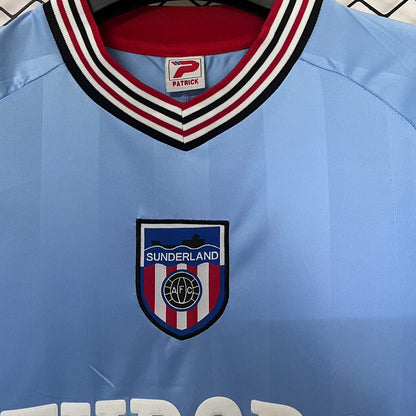 Jersey 1986/1987 Sunderland Visitante Manga corta Versión Fan Retro