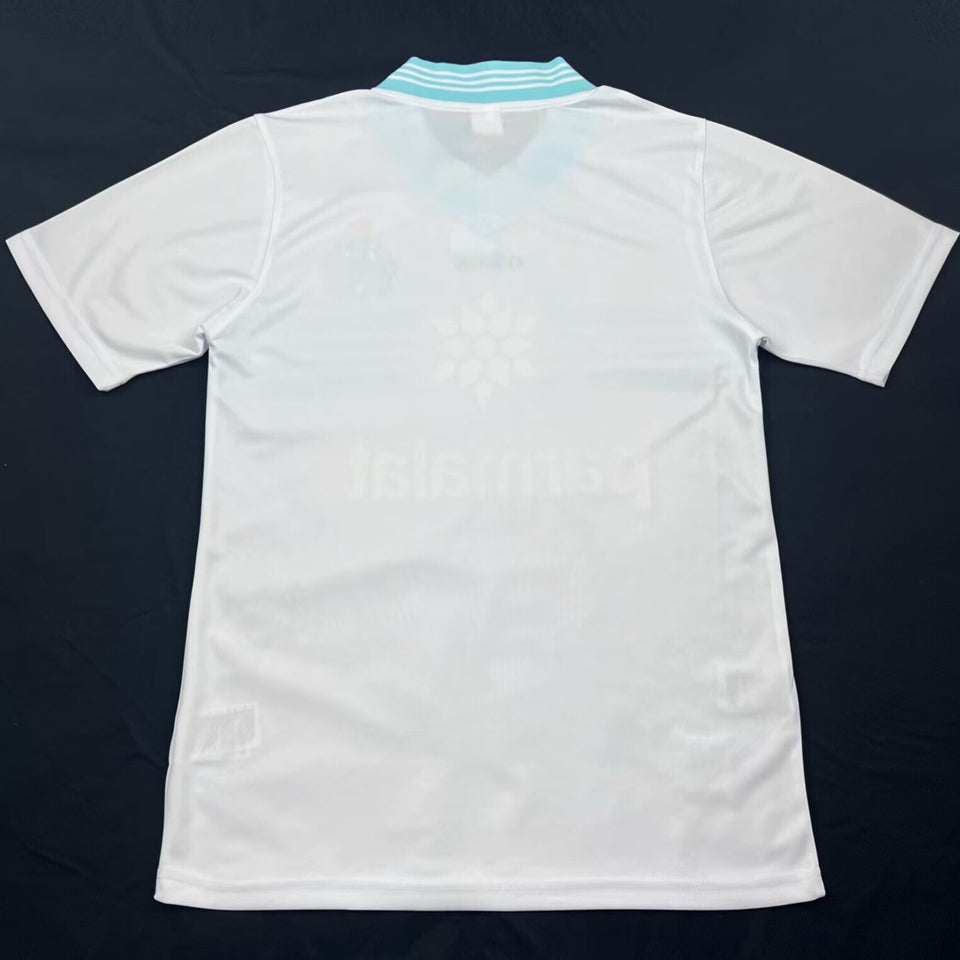 Jersey 1996/97 Marseille Local Manga corta Versión Fan Retro
