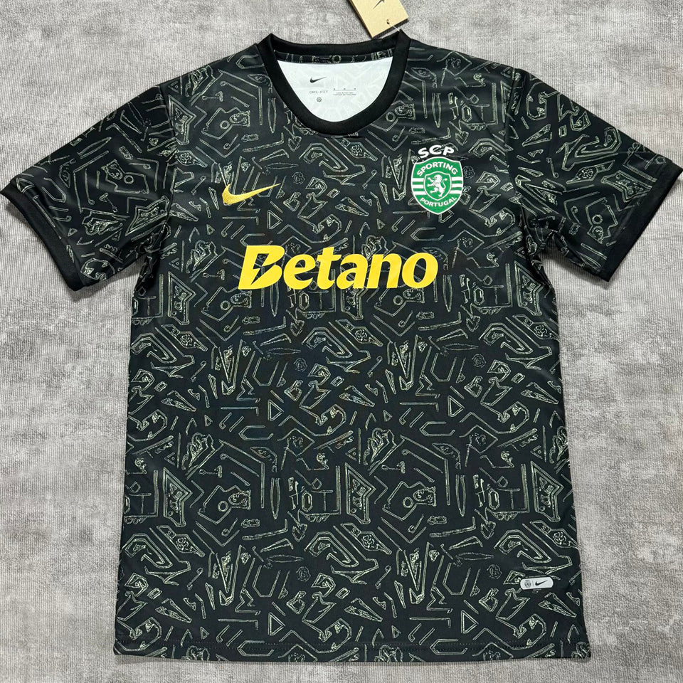 jersey 2026 sporting lisbon especial manga corta versión fan