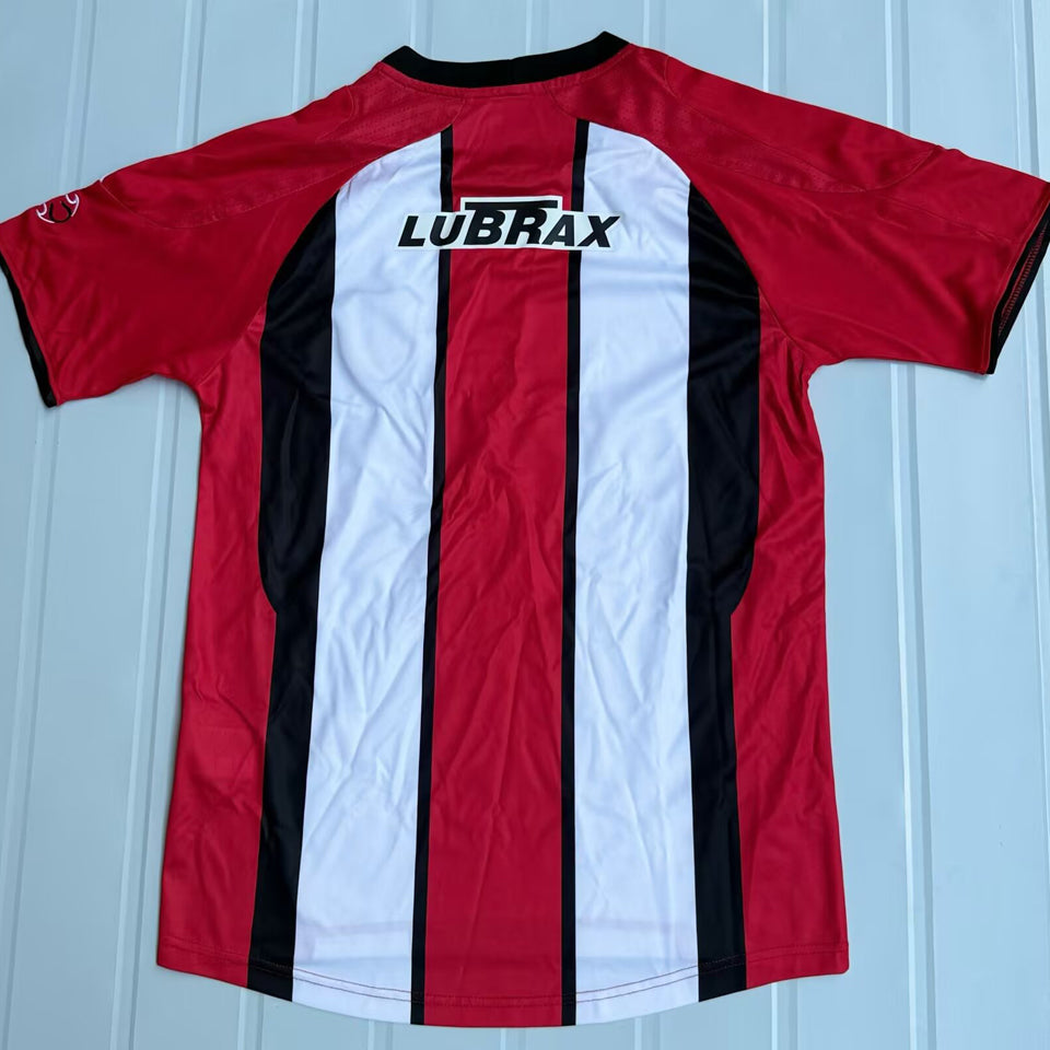 jersey 2007/2008 river plate visitante manga corta versión fan retro