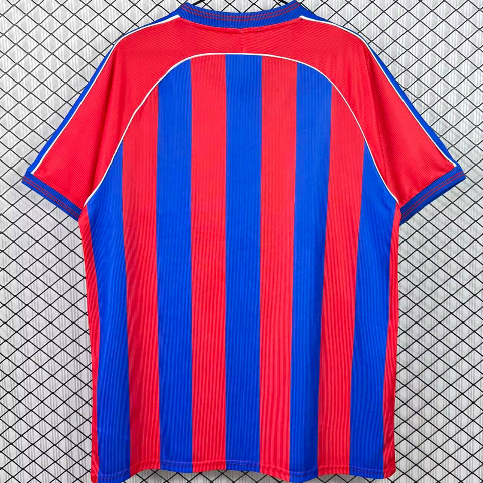 jersey 1999/2000 crystal palace local manga corta versión fan retro