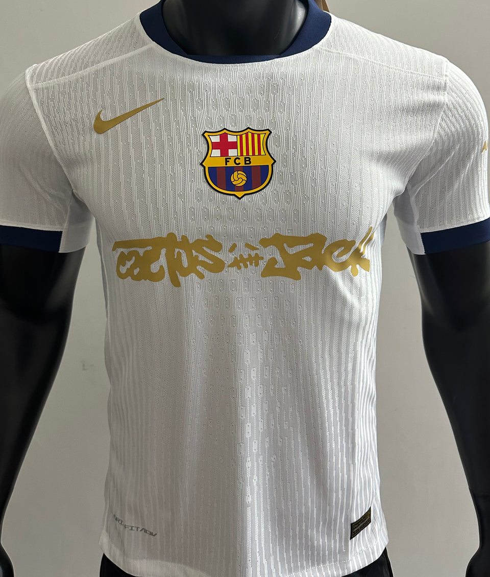 jersey 2024/25 barcelona especial manga corta versión jugador