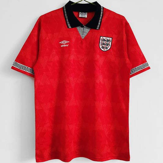 1990 Inglaterra Visitante Versión Fan Selecciones Retro