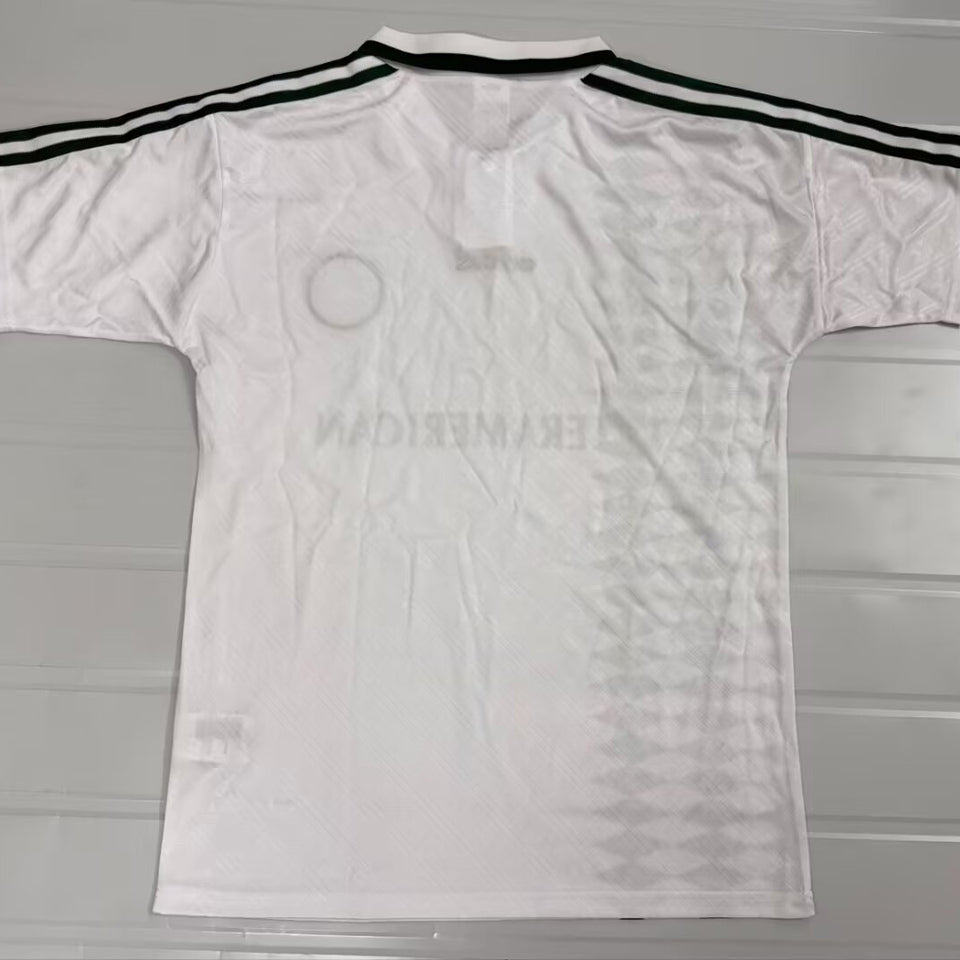 jersey 1995/1996 panathinaikos visitante manga corta versión fan retro