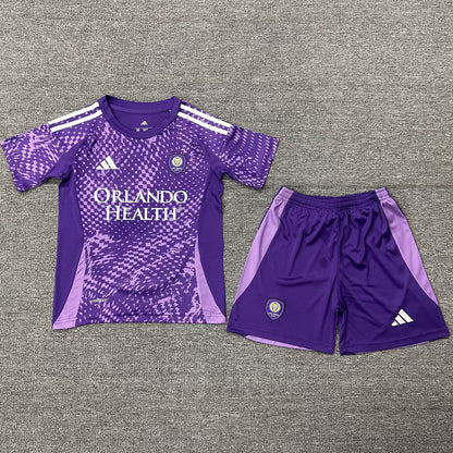 Jersey 2025/26 Orlando City Local Manga corta Niño