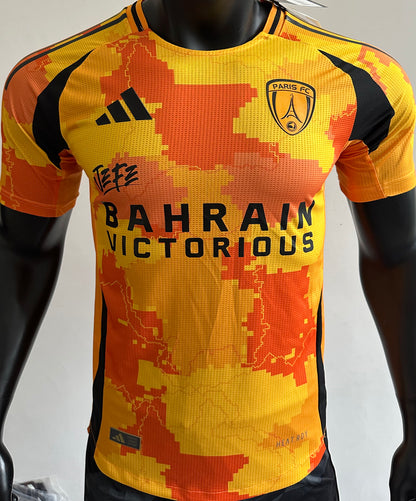 Jersey 2025/26 Paris FC Visitante Manga corta Versión Jugador
