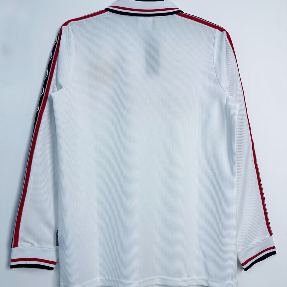 jersey 1998/99 manchester united especial manga larga versión fan retro