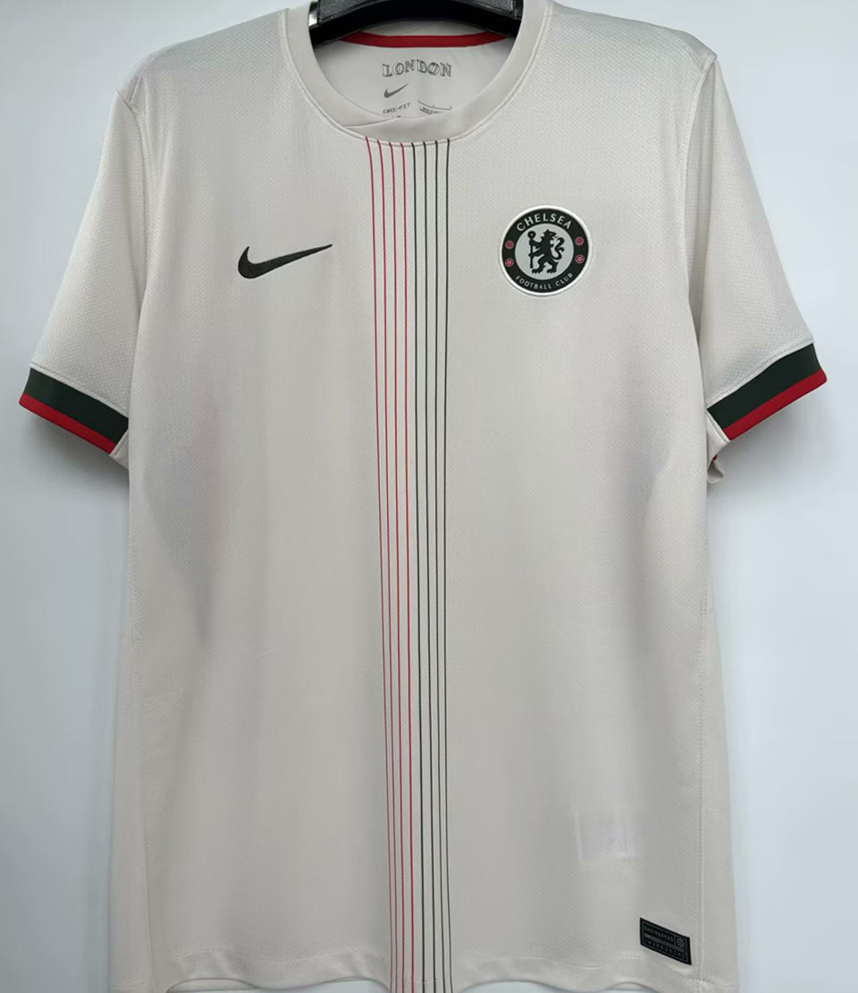 jersey 2025/26 chelsea visitante manga corta versión fan