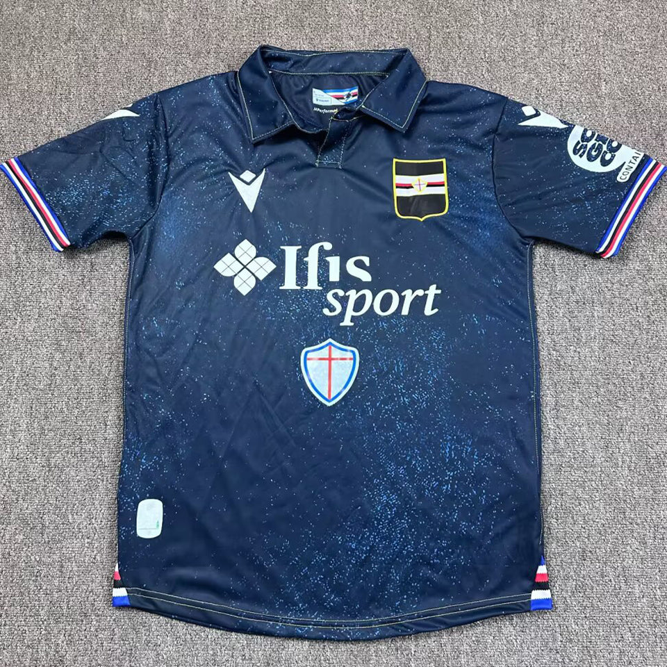 jersey 2025/26 sampdoria tercero manga corta versión fan