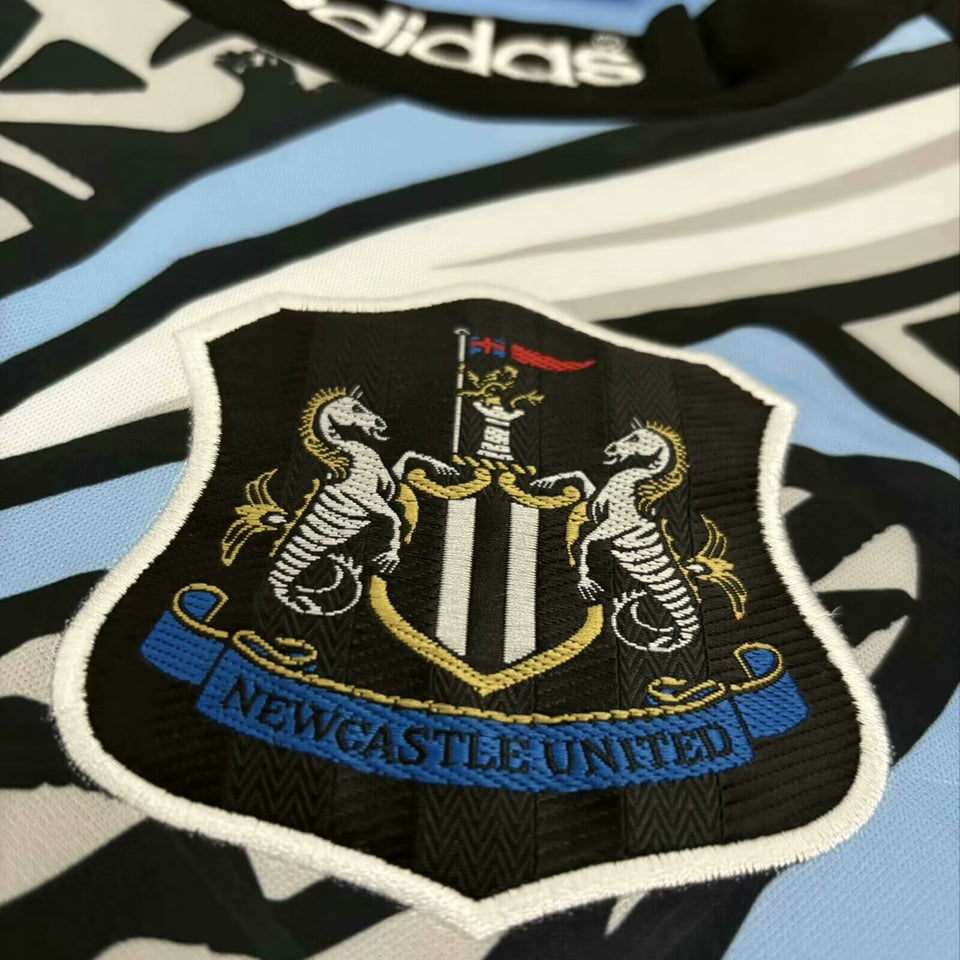 jersey 1995/96 newcastle portero manga larga versión fan retro