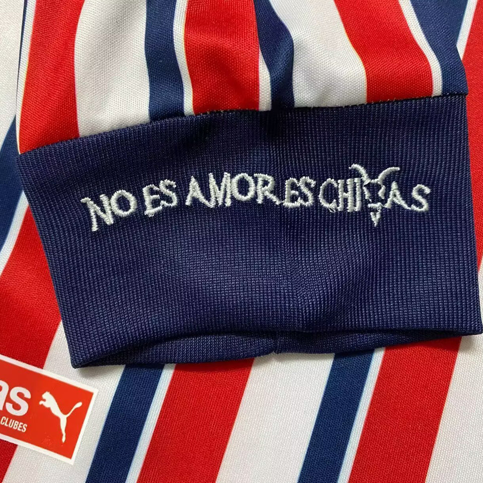 jersey 2018 chivas especial manga larga versión fan retro
