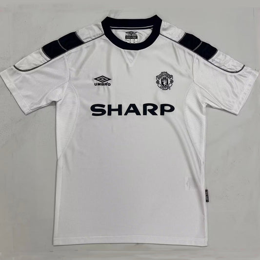 Jersey 1999/2000 Manchester United Visitante Manga corta Versión Fan Retro