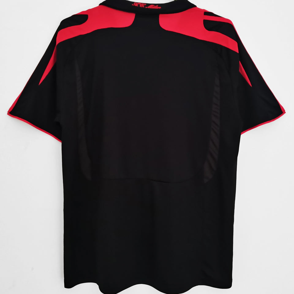 jersey 2007/08 ac milan tercero manga corta versión fan retro