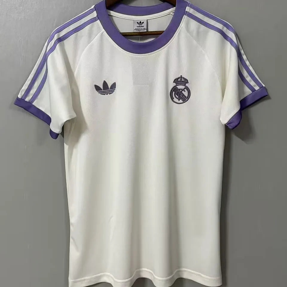 Jersey 2025 Real Madrid Especial Manga corta Versión Fan Retro