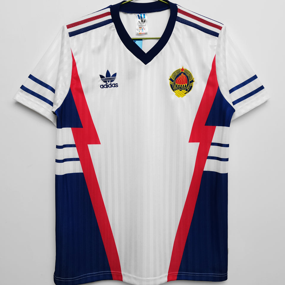1990 yugoslavia visitante versión fan selecciones retro