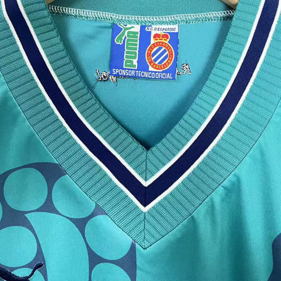 jersey 1996/97 espanyol tercero manga corta versión fan retro