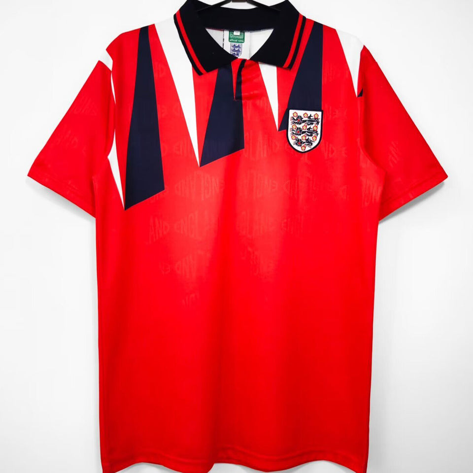 1992 inglaterra visitante versión fan selecciones retro