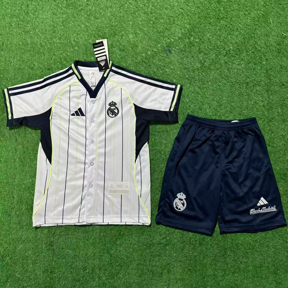 jersey 2025/26 real madrid especial manga corta niño