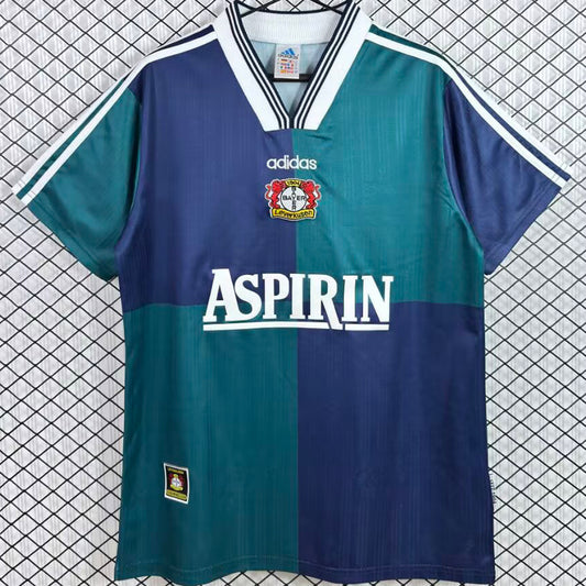 Jersey 1997/1999 Leverkusen Visitante Manga corta Versión Fan Retro