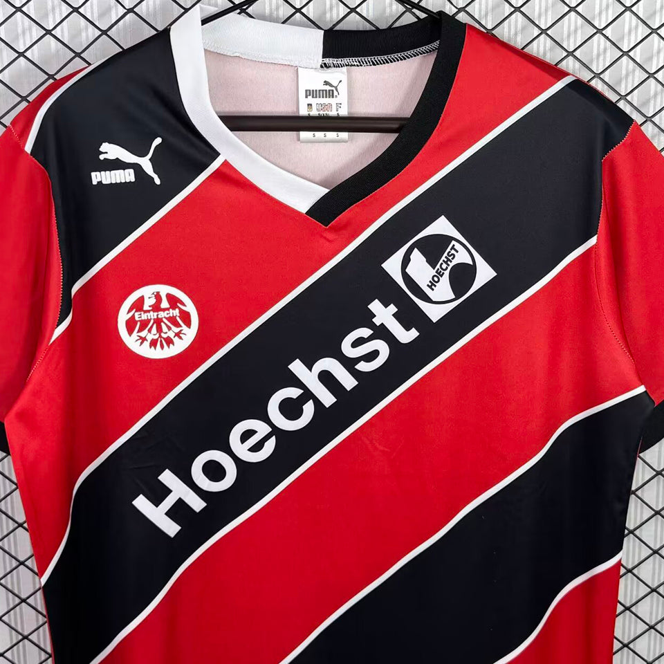 jersey 1987/1990 frankfurt local manga corta versión fan retro