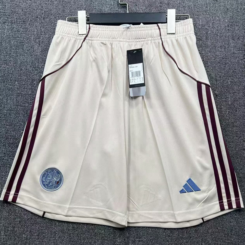 2025/26 ajax tercero versión fan shorts/ pantalones