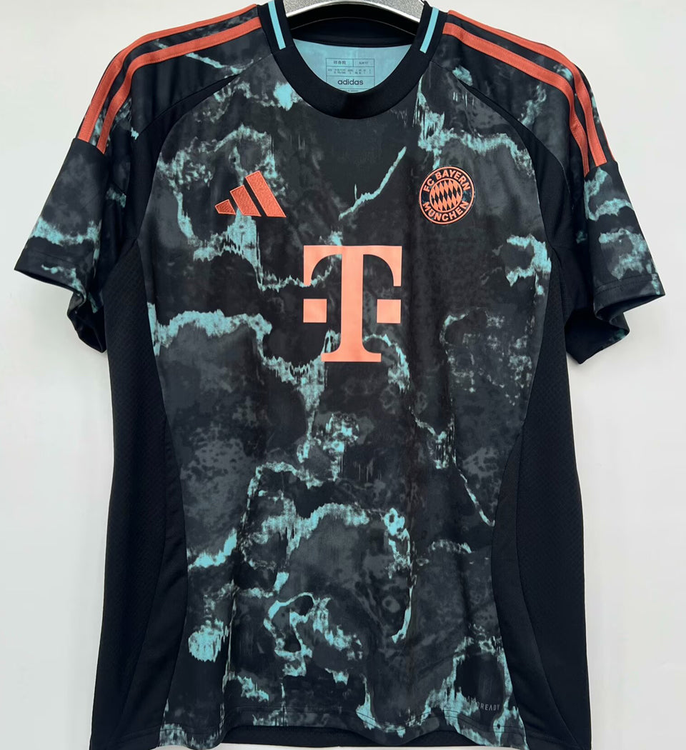 jersey 2024/25 bayern munich visitante manga corta versión fan