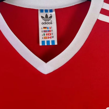 Jersey 1977/1980 Nottingham Local Manga corta Versión Fan Retro