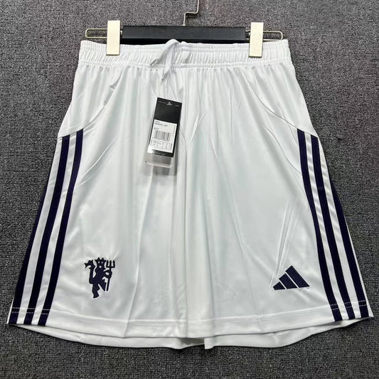 2025/26 Manchester United Visitante Versión Fan Shorts/ Pantalones