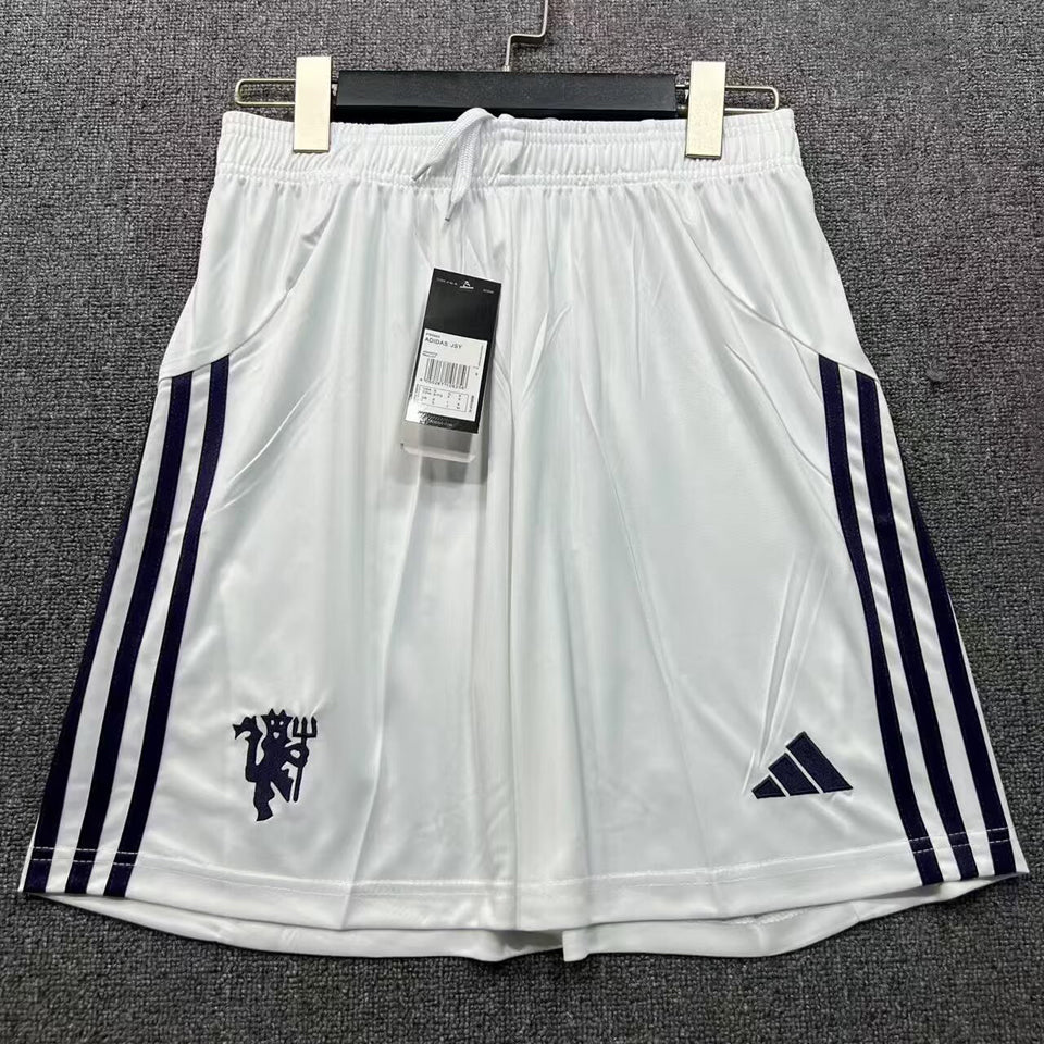 2025/26 Manchester United Visitante Versión Fan Shorts/ Pantalones