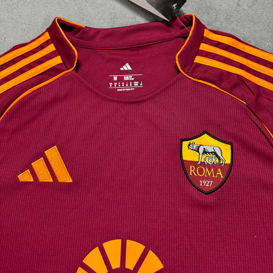 Jersey 2025/26 Roma Local Manga corta Versión Fan