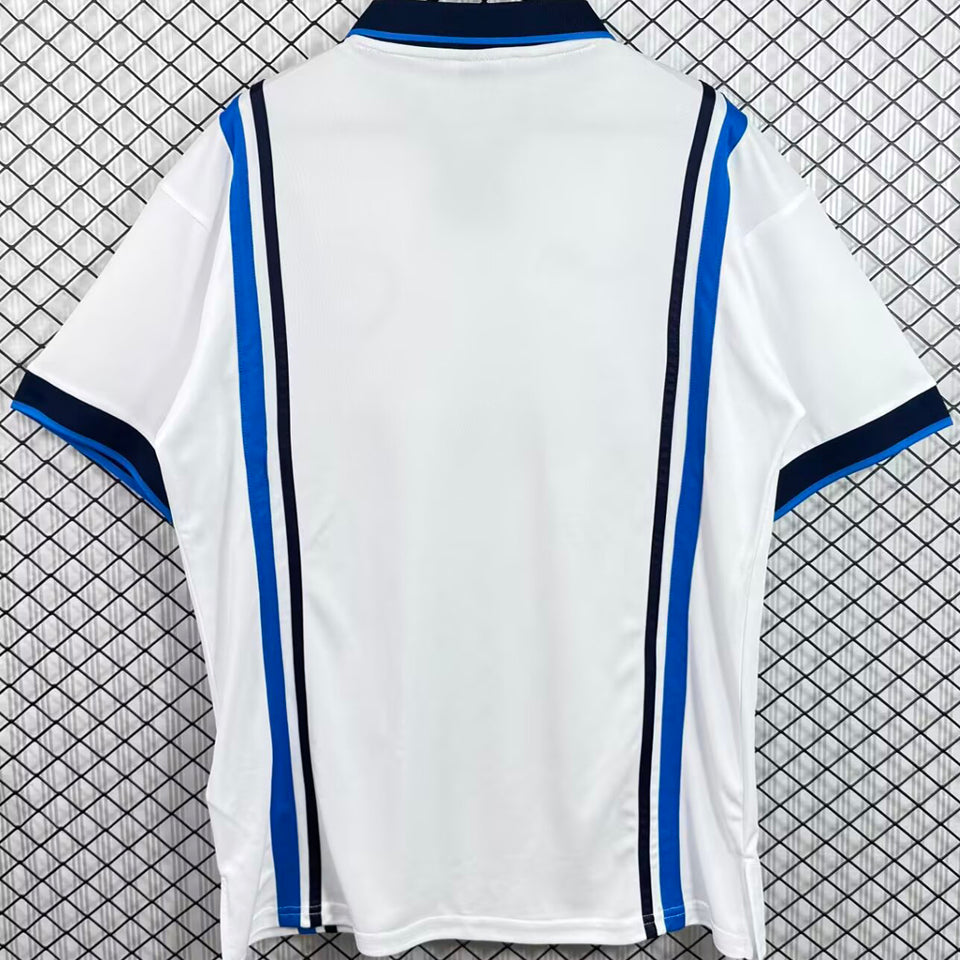 jersey 1997/1998 napoli visitante manga corta versión fan retro