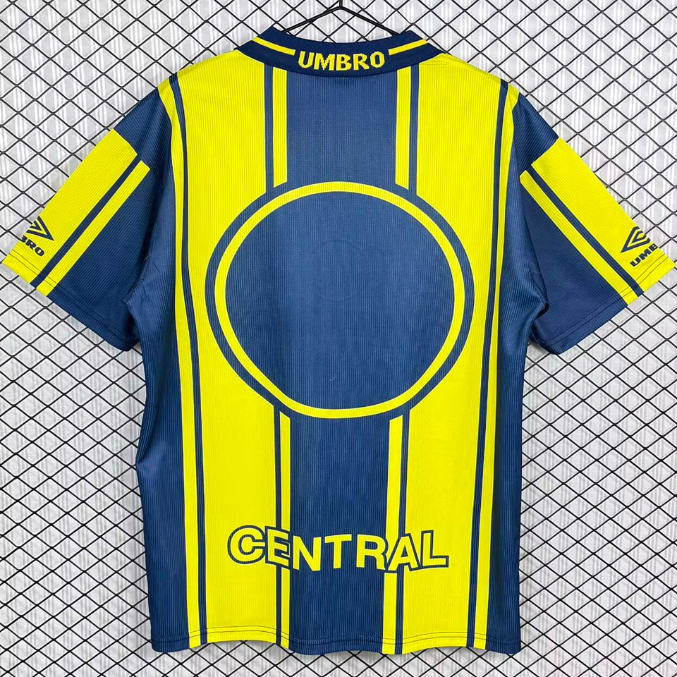 jersey 1998/1999 rosario central local manga corta versión fan retro