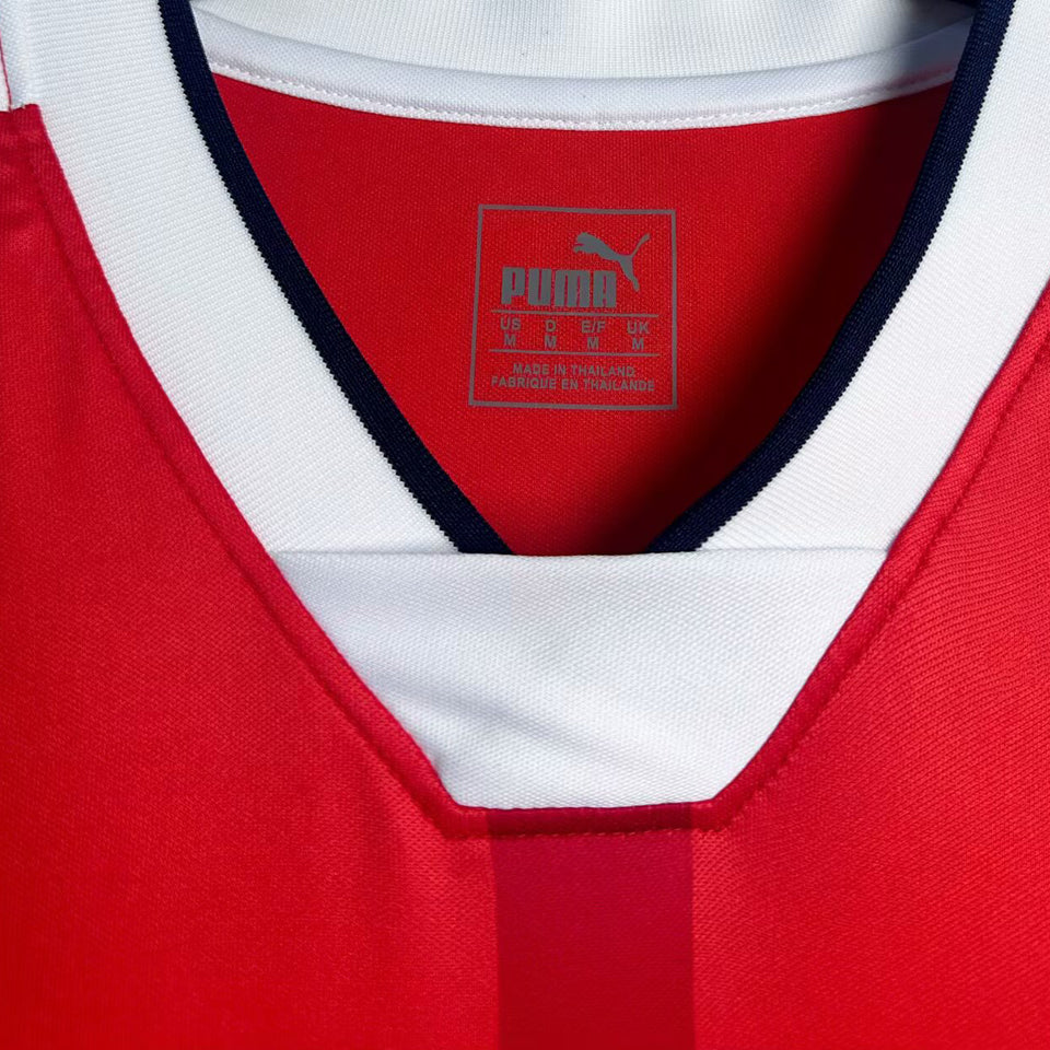 jersey 2016/17 arsenal local manga corta versión fan retro