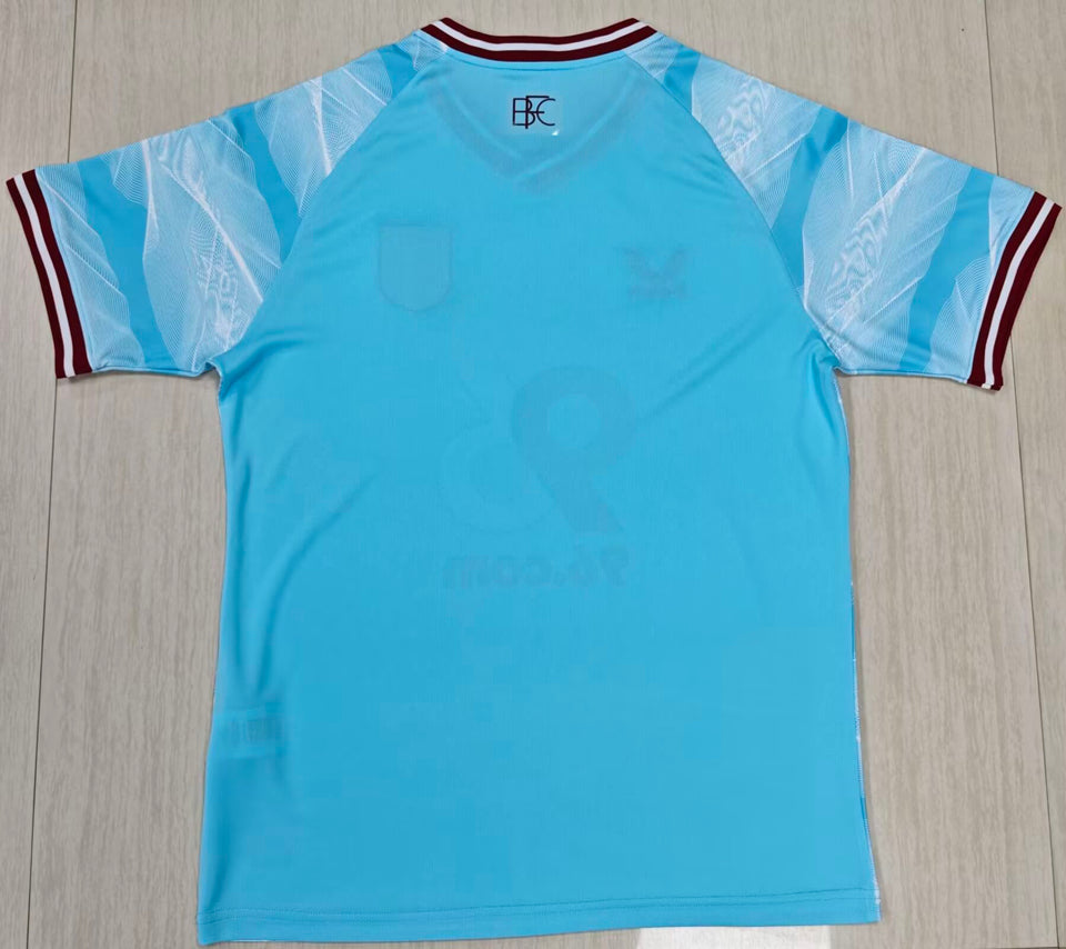 Jersey 2025/26 Burnley Visitante Manga corta Versión Fan
